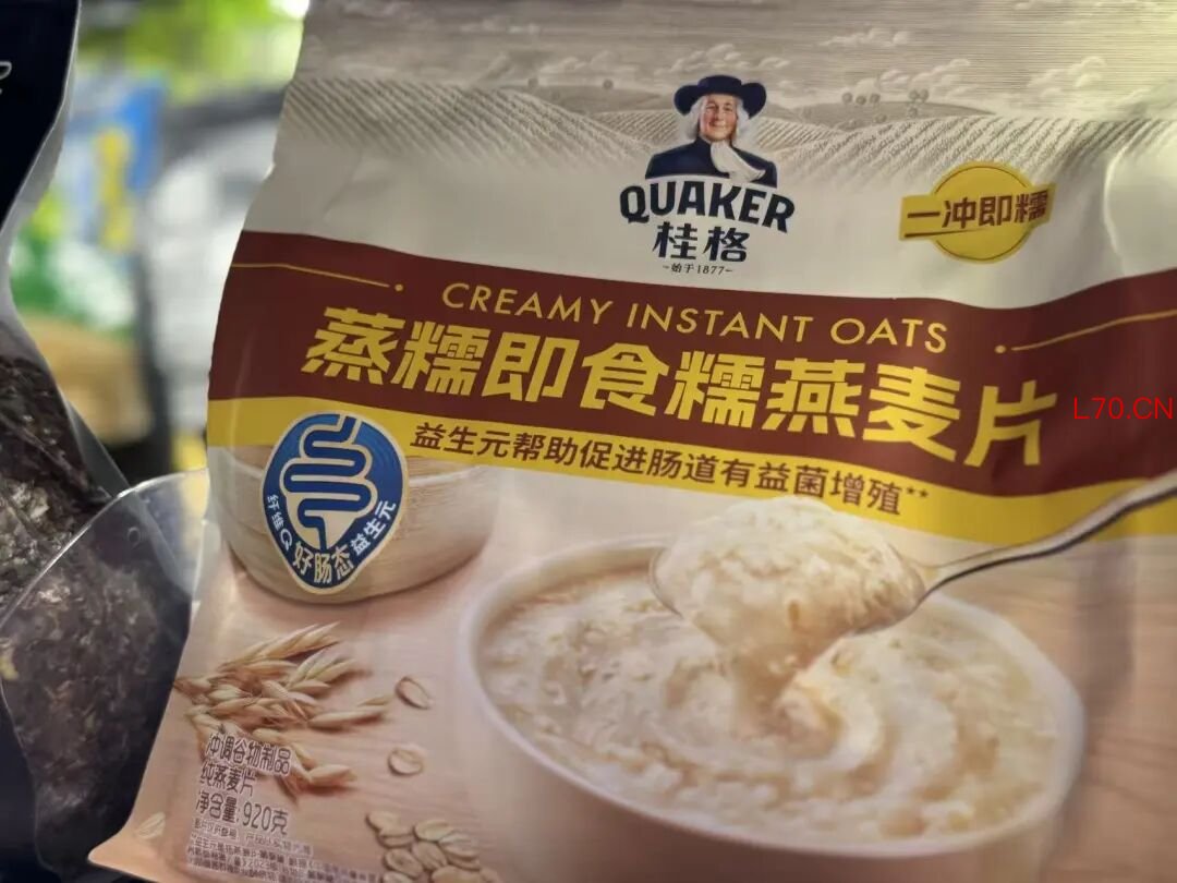 西麦在中国市场的最大竞争对手“桂格”（孙婉秋/摄）