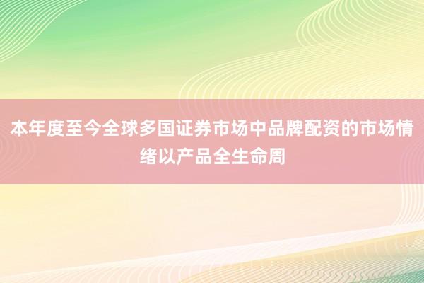 本年度至今全球多国证券市场中品牌配资的市场情绪以产品全生命周